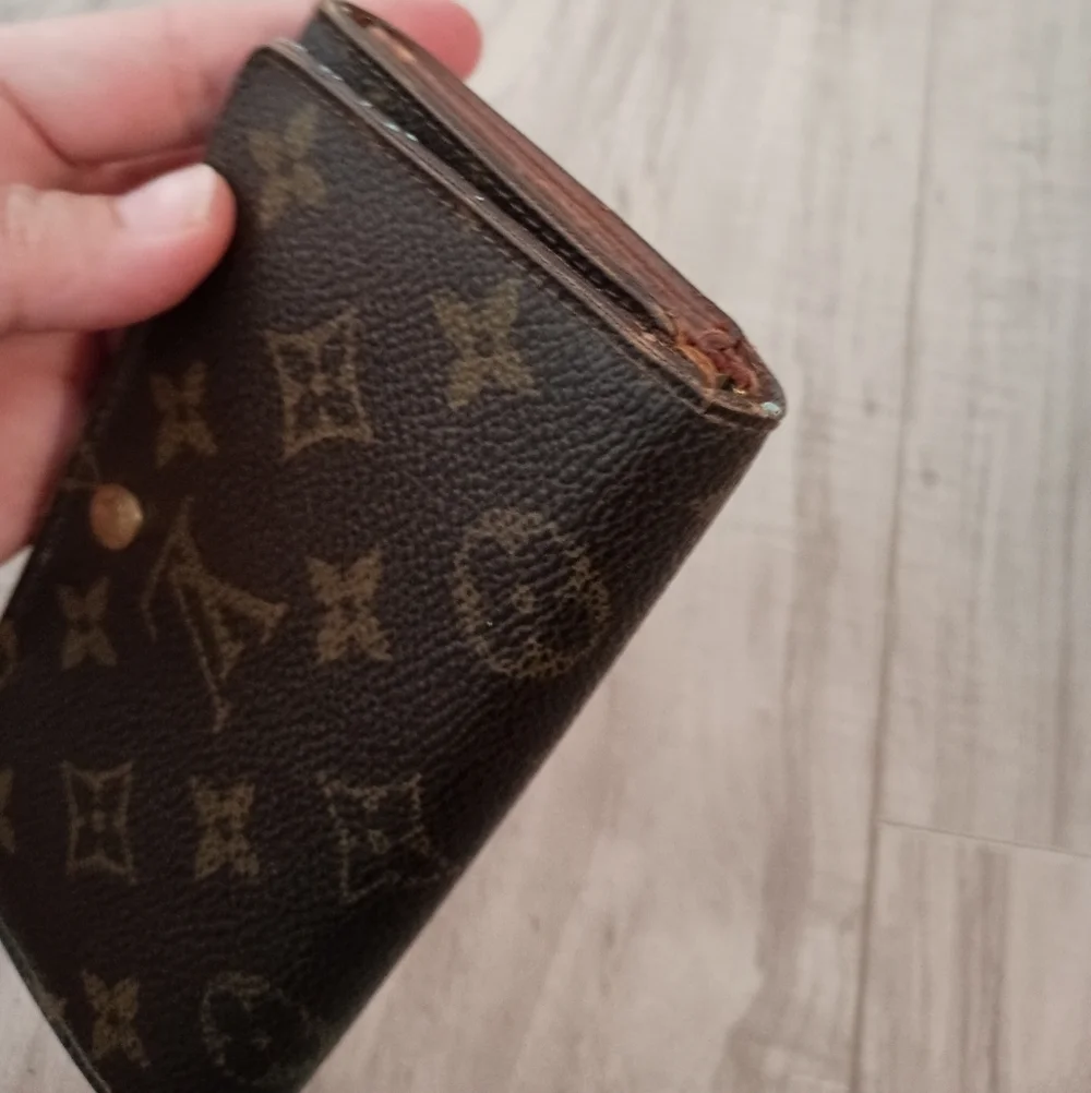 Auth LOUIS VUITTON Porte Monnaie TresorMonogram